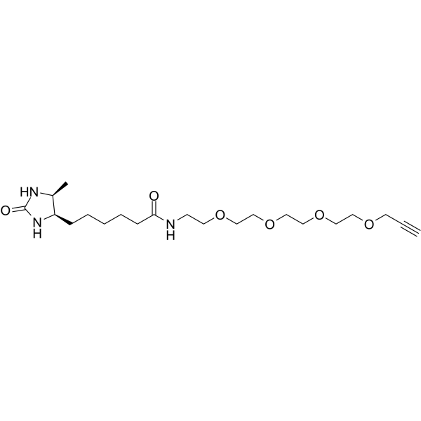 Desthiobiotin-PEG4-propargyl图片