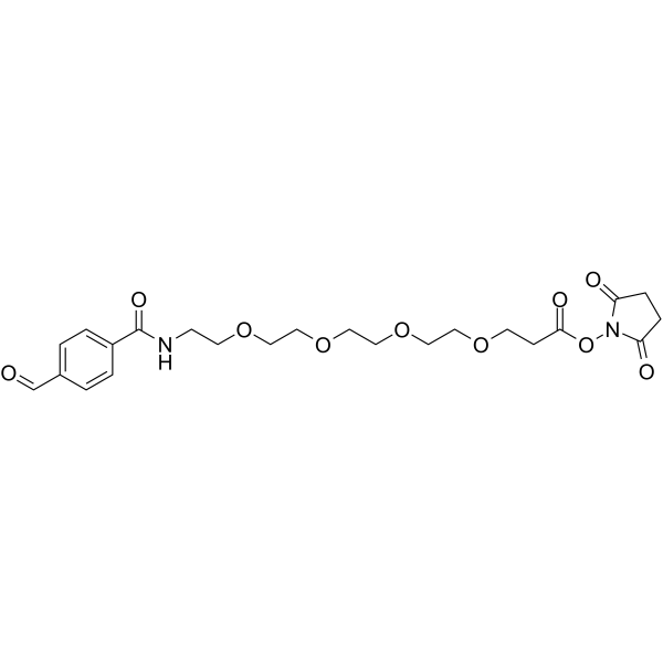 Ald-Ph-amido-PEG4-C2-NHS ester图片