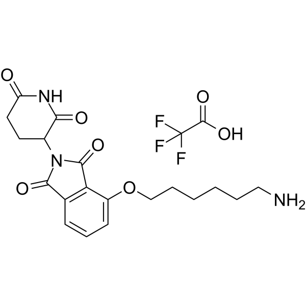 Thalidomide-O-C6-NH2 TFA图片