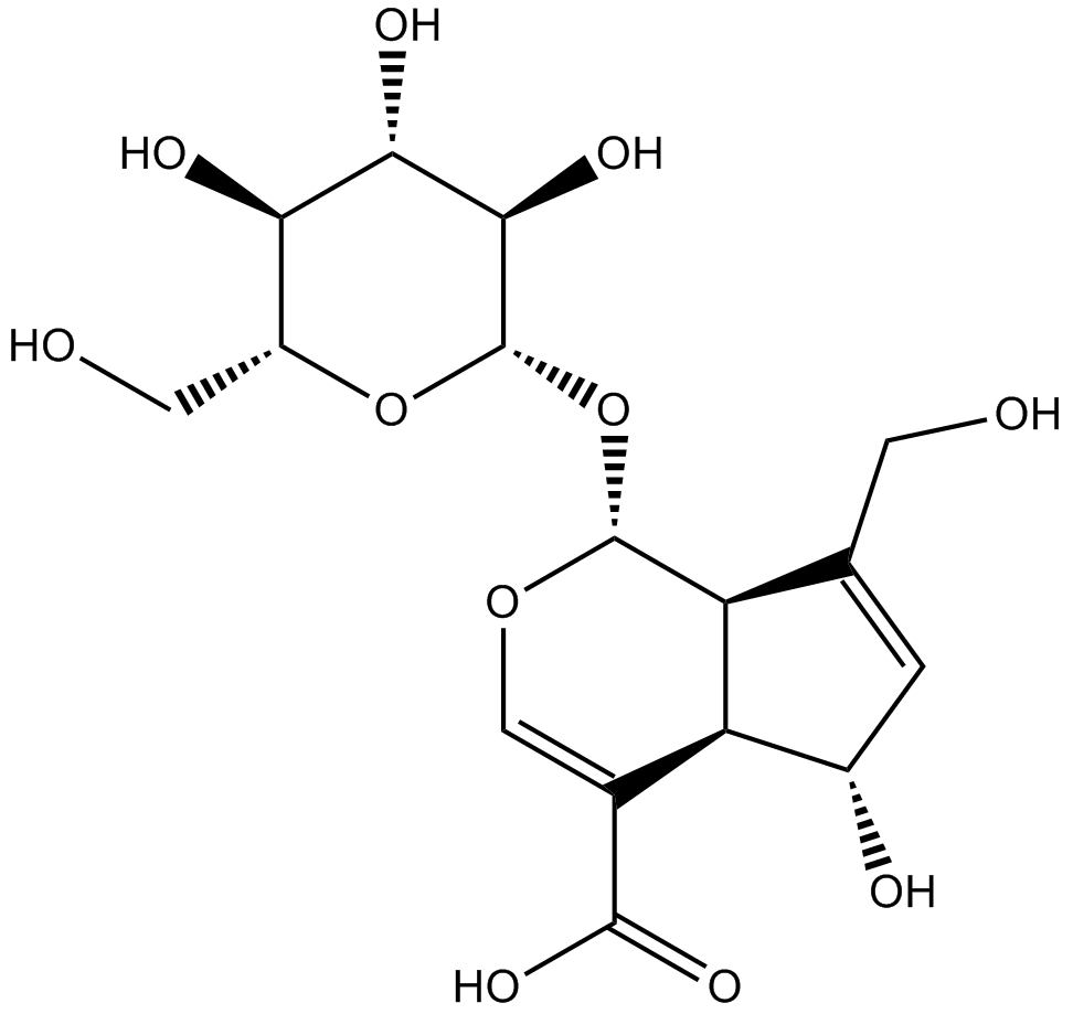 Desacetyl asperulosidic acid图片