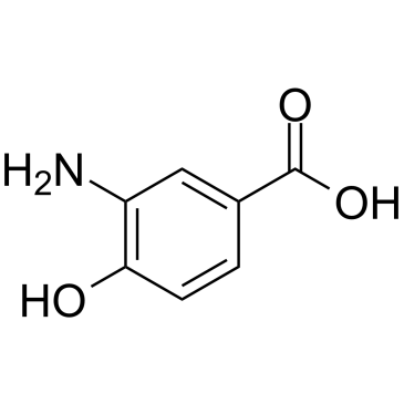 3-Amino-4-hydroxybenzoic acid图片