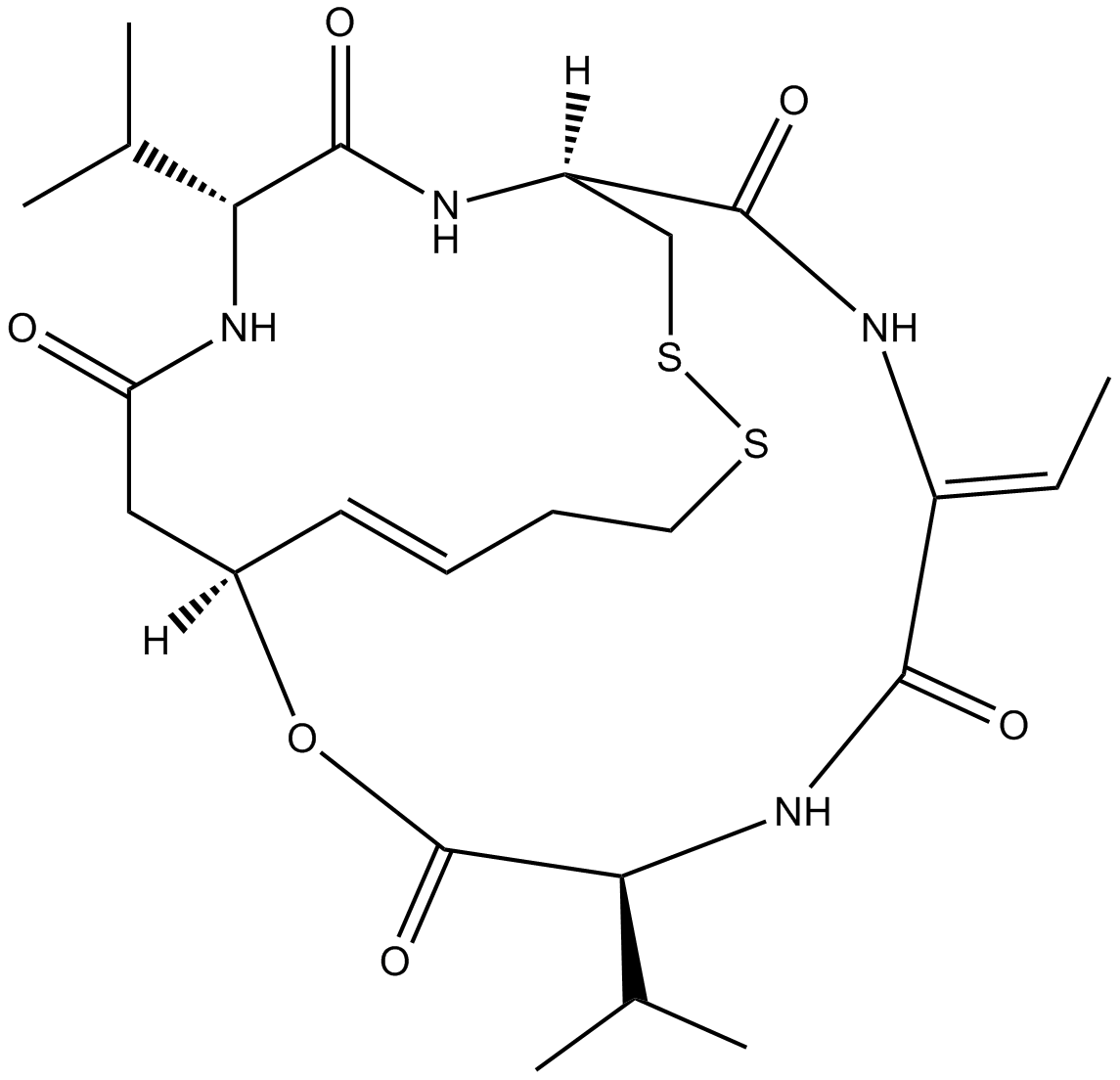 Romidepsin(FK228,depsipeptide)图片