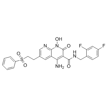 HIV-1 integrase inhibitor 4图片