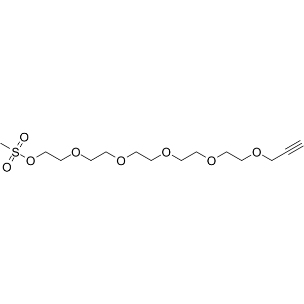 Propargyl-PEG5-Ms图片