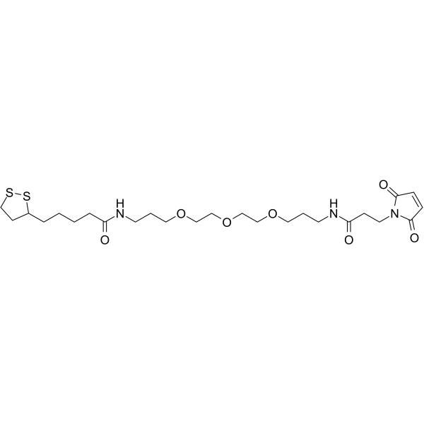 Lipoamide-PEG3-Mal图片
