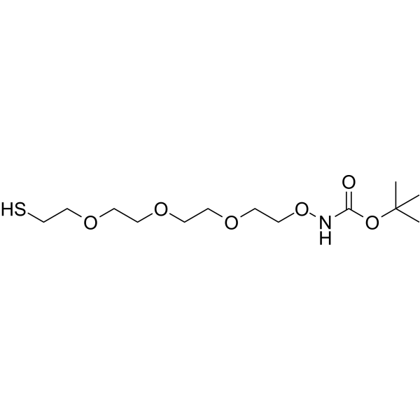 Boc-Aminooxy-PEG3-thiol图片