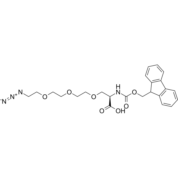 Azide-PEG3-L-alanine-Fmoc图片