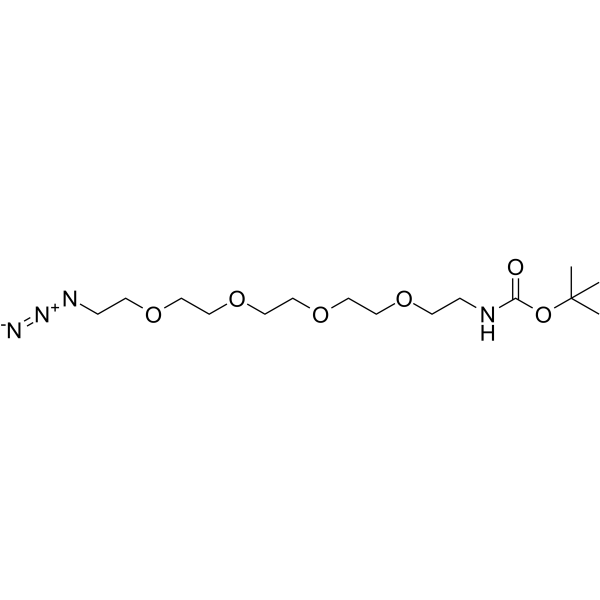 Boc-NH-PEG4-azide图片