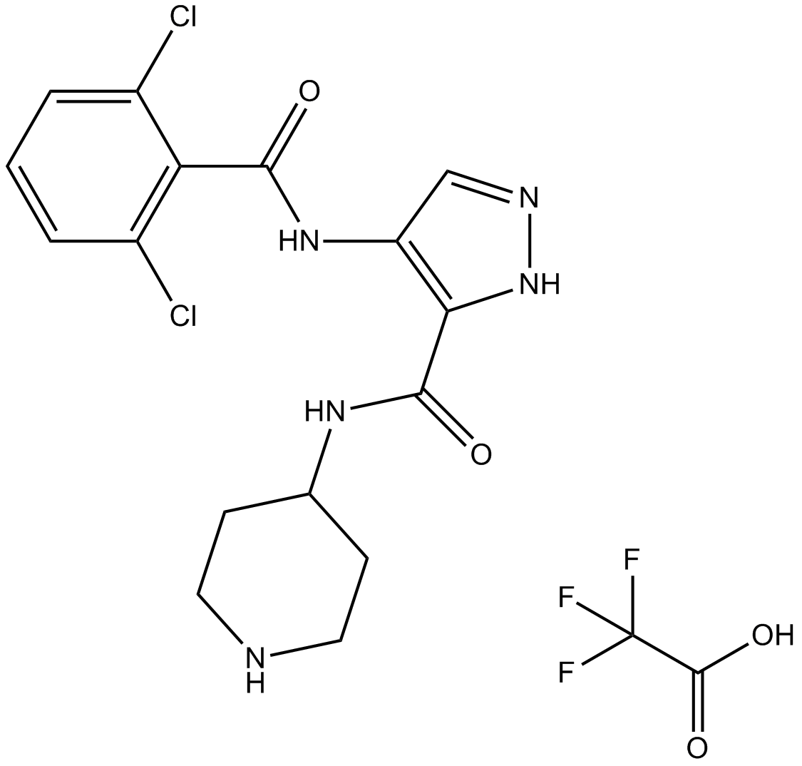 AT7519 trifluoroacetate图片