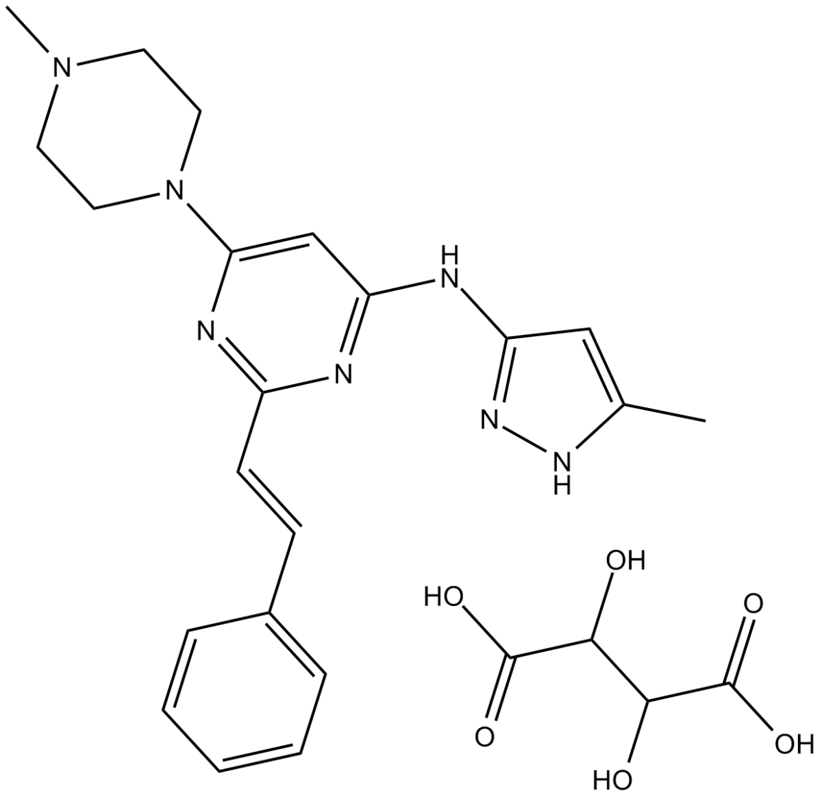 ENMD-2076 L-(+)-Tartaric acid图片