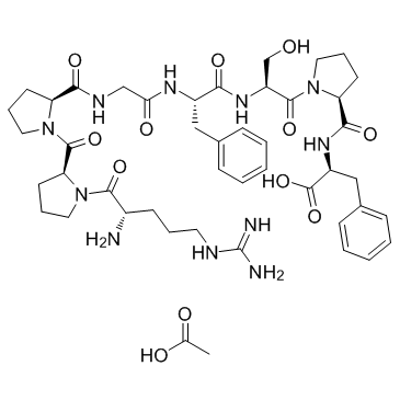 [Des-Arg9]-Bradykinin acetate图片