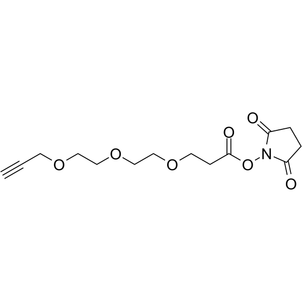 Propargyl-PEG3-NHS ester图片