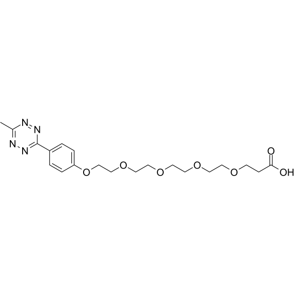 Methyltetrazine-PEG4-acid图片