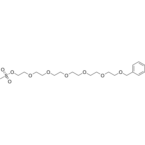 Benzyl-PEG6-Ms图片
