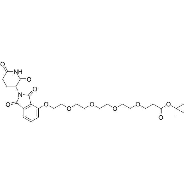 Thalidomide-O-PEG4-Boc图片