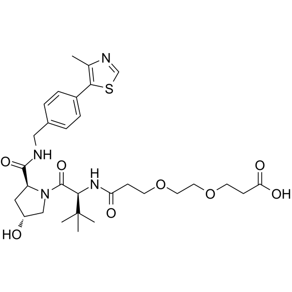 (S,R,S)-AHPC-PEG2-acid图片
