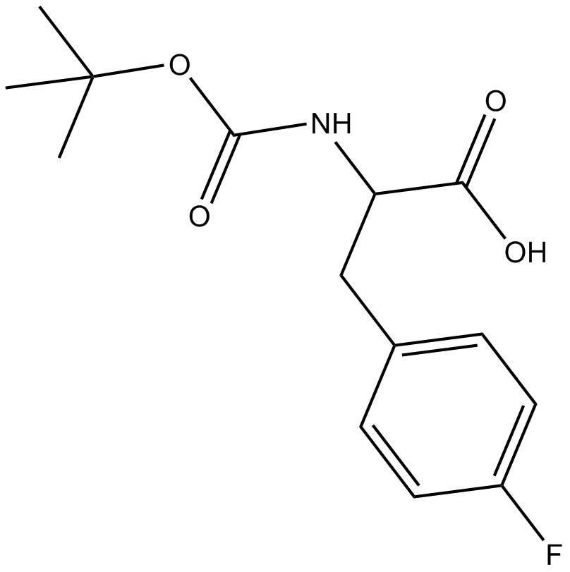Boc-Phe(4-F)-OH图片