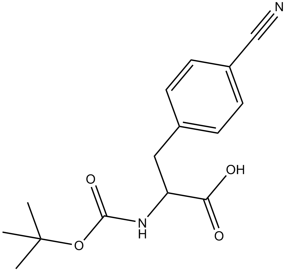 Boc-D-Phe(4-CN)-OH图片