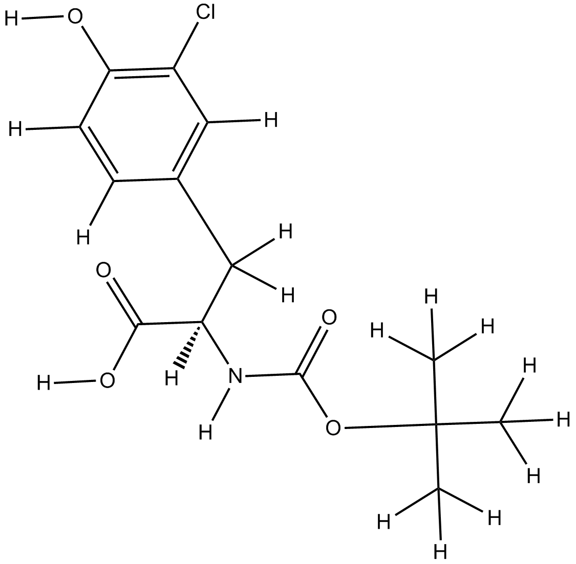 H-Tyr(3-Cl)-OH图片