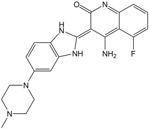 Dovitinib(TKI-258,CHIR-258)图片