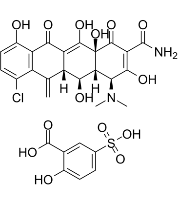 Meclocycline Sulfosalicylate Salt图片