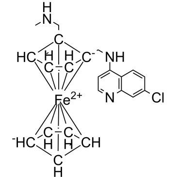Desmethyl ferroquine图片