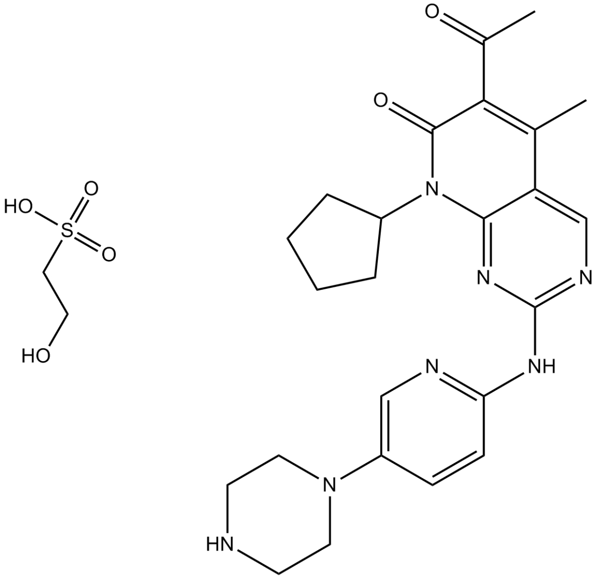 Palbociclib(PD0332991)Isethionate图片