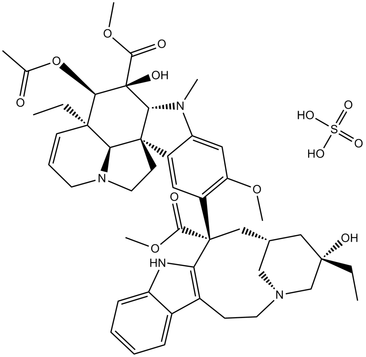 Vinblastine sulfate图片