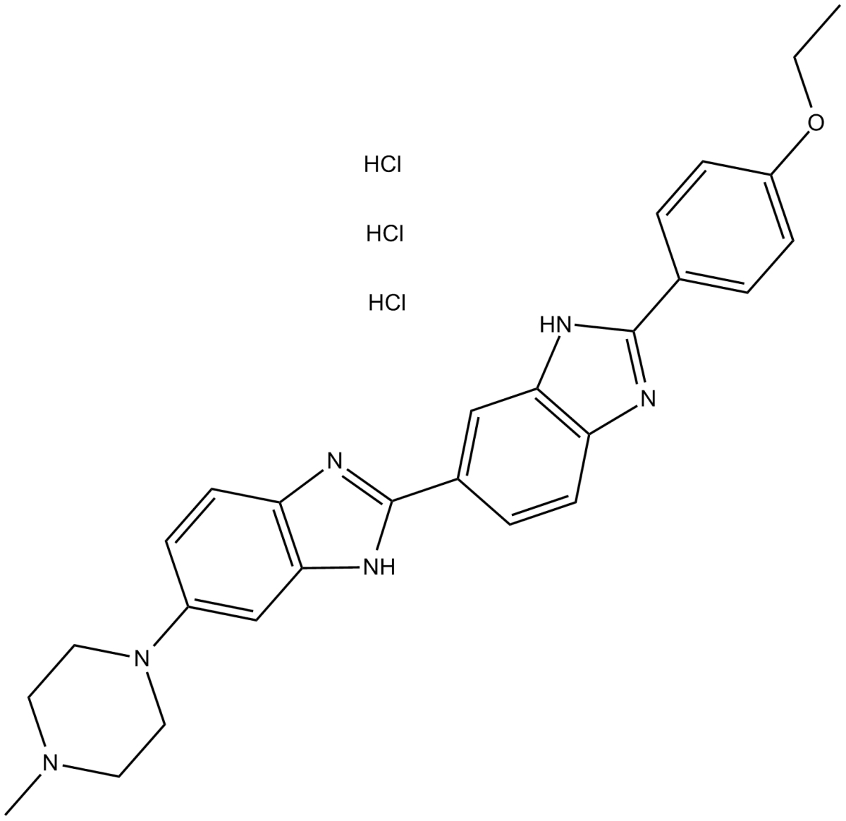 Hoechst 33342 trihydrochloride图片