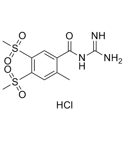 Rimeporide hydrochloride(EMD-87580 hydrochloride)图片