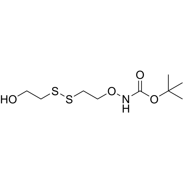Boc-aminooxy-ethyl-SS-propanol图片