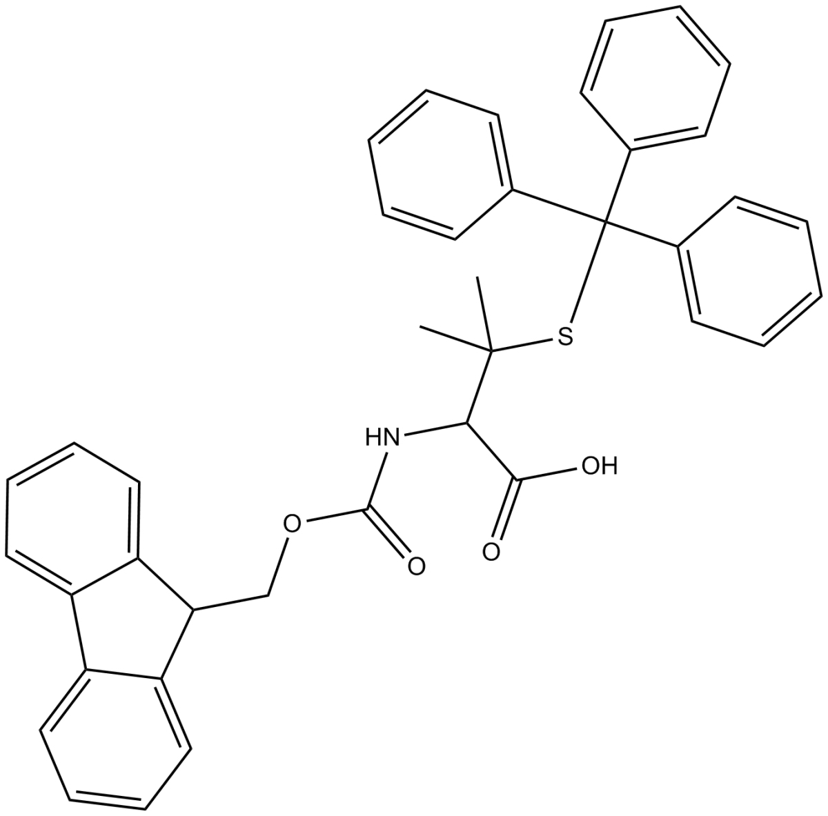 Fmoc-Pen(Trt)-OH图片