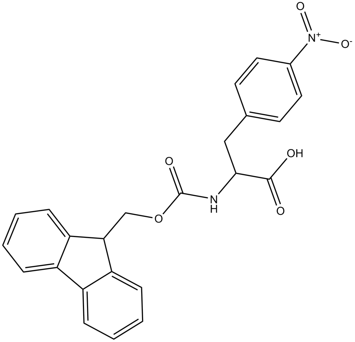 Fmoc-D-Phe(4-NO2)-OH图片