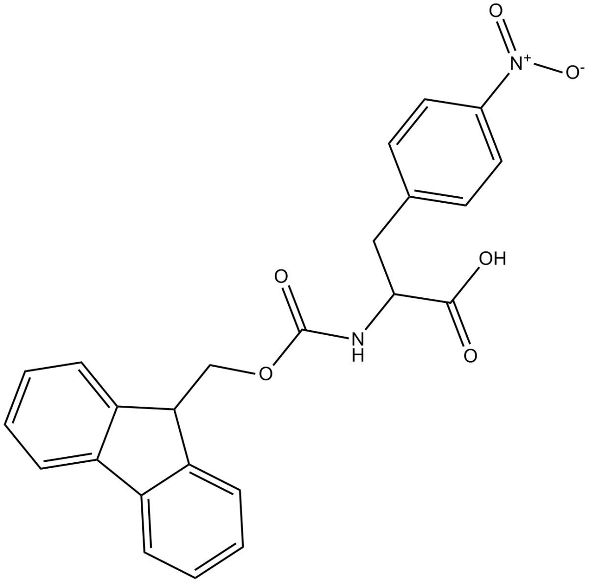 Fmoc-Phe(4-NO2)-OH图片