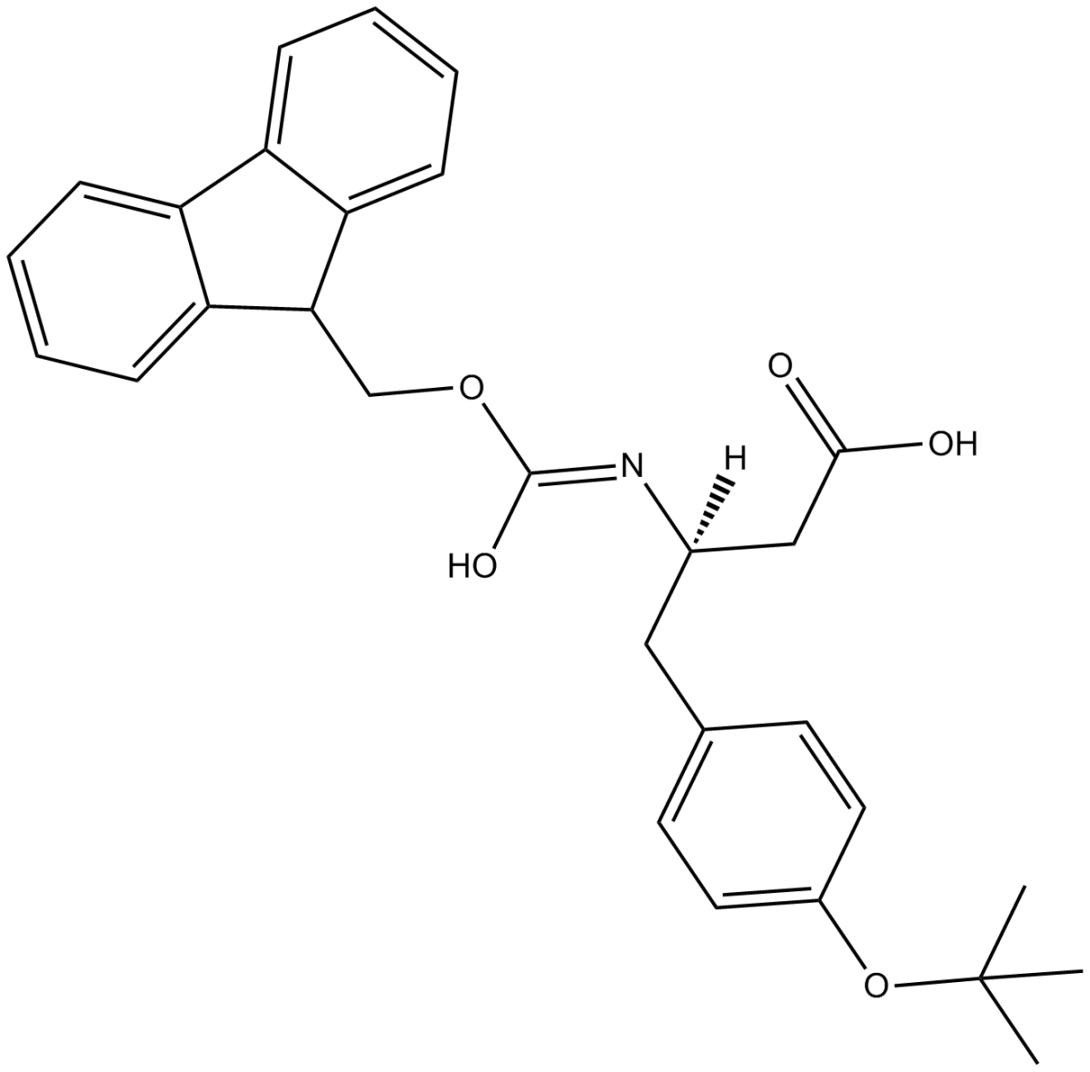 Fmoc-β-D-HoTyr(tBu)-OH图片