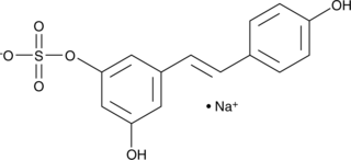 Resveratrol-3-O-Sulfate(sodium salt)图片