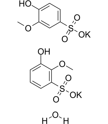 Potassium guaiacolsulfonate hemihydrate图片