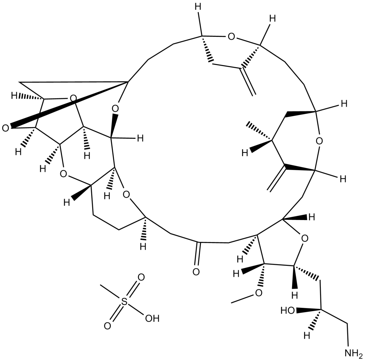 Eribulin mesylate图片