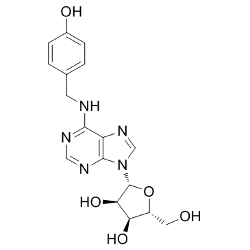 N6-(4-Hydroxybenzyl)adenosine图片