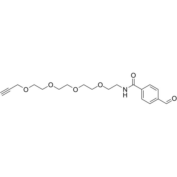 Ald-Ph-amido-PEG4-propargyl图片