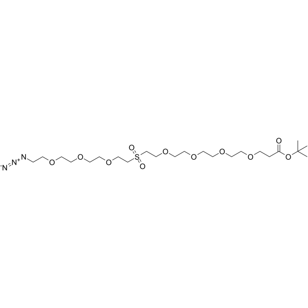 Azido-PEG3-Sulfone-PEG4-Boc图片