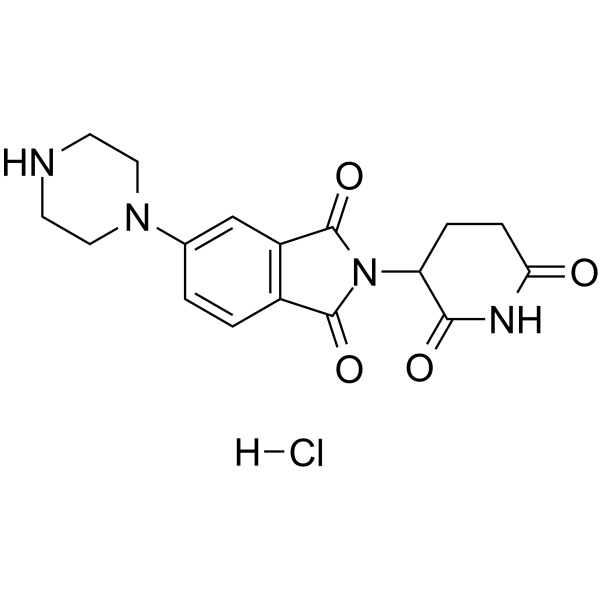 Thalidomide-piperazine hydrochloride图片
