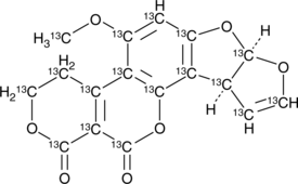 Aflatoxin G1-13C17图片