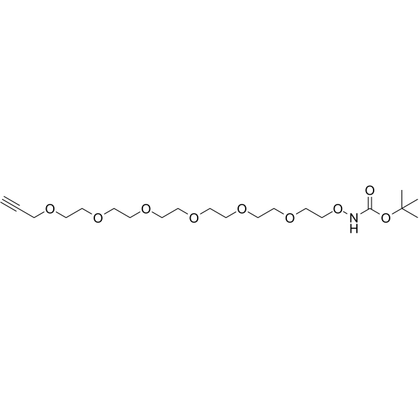 t-Boc-aminooxy-PEG6-propargyl图片