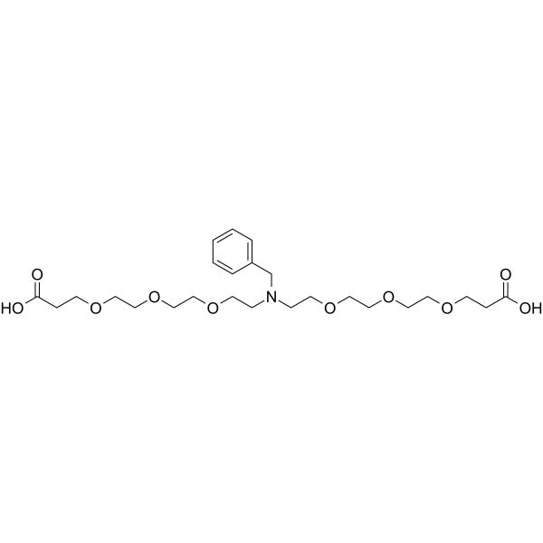N-Benzyl-N-bis(PEG3-acid)图片