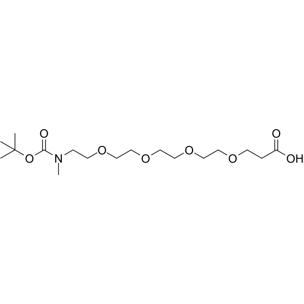 N-Methyl-N-(t-Boc)-PEG4-acid图片