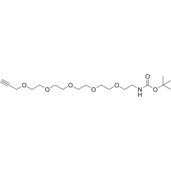Boc-NH-PEG5-propargyl图片