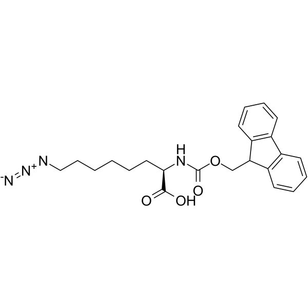 (R)-8-Azido-2-(Fmoc-amino)octanoic acid图片