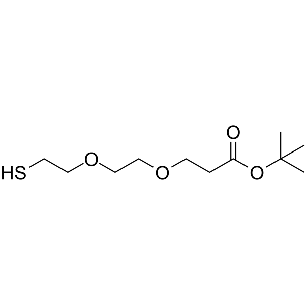 Thiol-PEG2-t-butyl Ester图片
