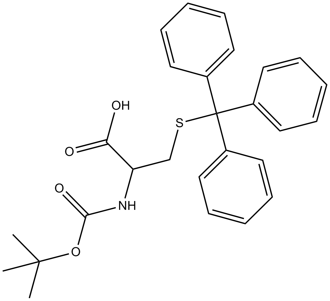 Boc-Cys(Trt)-OH图片